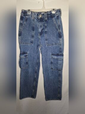 BDG Urban Outfitters Skate Baggy Cargo Carpenter Skater Denim Jeans Women's 27/4